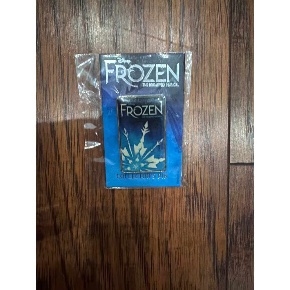 Disney Frozen The Broadway Musical Collector Pin FZ Logo Snowflake 2018 New